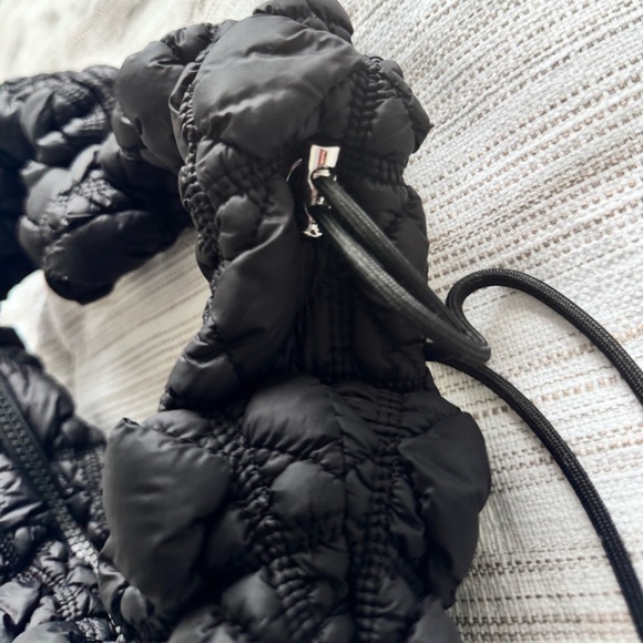 Black Crossbody Shoulder Bag Adjustable Strap - Picture 7 of 12